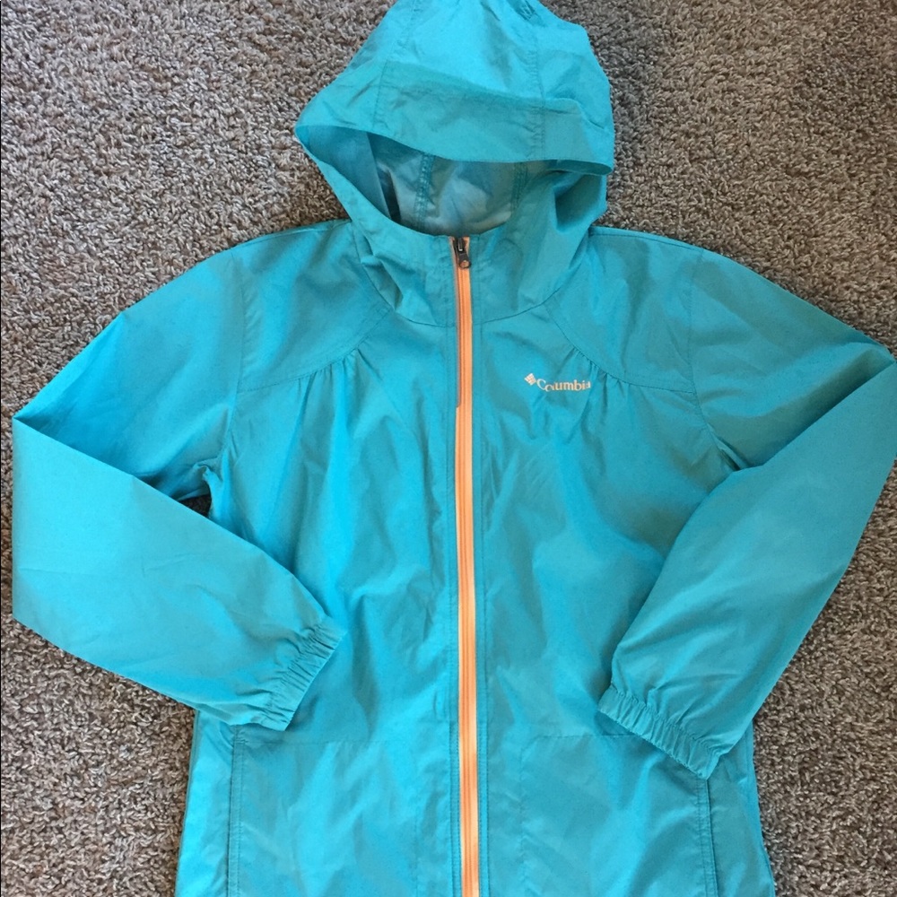 Columbia wind breaker rain coat
